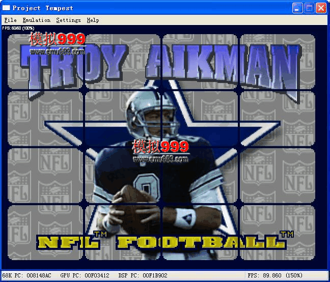Troy Aikman NFL Football (UE)