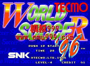 Tecmo籭 96 - Tecmo World Soccer 96