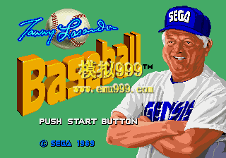 ̸ - Tommy Lasorda Baseball (Mega-Tech)