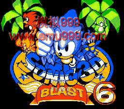 6 - Sonic 3D Blast 6