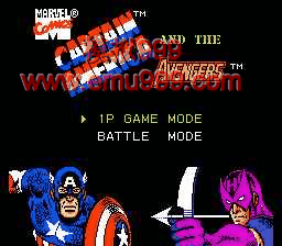 ξ () - Captain America and The Avengers (U)