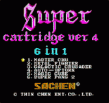 61(ʥǫϿ4) - 6-in-1 Super Cartridge Version 4 - 6-in-1 (Sa