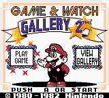 Ϸ - Game & Watch Gallery 2