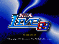 NBA Live 99(ŷ) - NBA Live 99 (E)