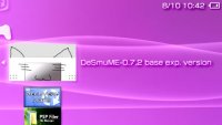 DeSmuME v0.72 (PSPNDS)