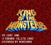 ֮ () - King of the Monsters (J)