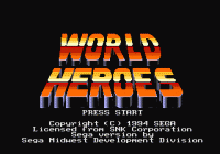 Ӣ () - World Heroes (J)
